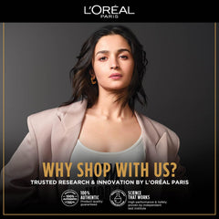 L'Oreal Paris Floral Glycolic Gloss Shine Sealing Conditioner, Powered By 4% Glycolic Acid, For Dull Hair, Smoothens Hair Fiber For 3X More Gloss, 175Millilitre