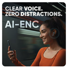 Mivi DuoPods Sync in Ear Earbuds | 60H Playtime Bluetooth Earphones Wireless | Earbuds ENC for Clear Calls | 13mm Drivers Ear Buds Wireless | Gaming Mode | BT 5.3 TWS ENC Earbuds Style | Earpods