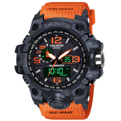 Carlington Resin Endurance Analog-Digital Sports Watch for Men and Boys-Ct 3344