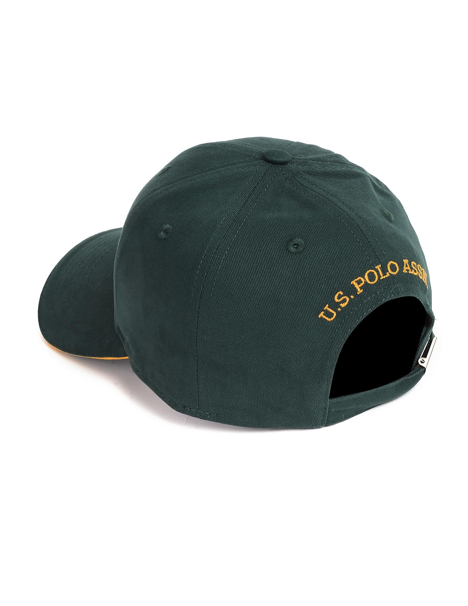 U.S. POLO ASSN. Men's Cotton Hat (SS23USCAP1008_Green_Free Size)
