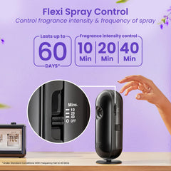 Godrej aer Matic Automatic Room Fresheners Refill Pack | Violet Valley Bloom | 2000 Sprays Guaranteed | Lasts up to 60 days (210ml)