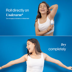 Be Bodywise 6% AHA BHA Underarm Roll-on Deodorant for Even Tone Skin,Reduces Body Odor & Pigmentation | 1% Mandelic, 4% Lactic, 1% Salicylic & Kojic Acid, Alcohol & Aluminum Free |Flora Fragrance,50ml