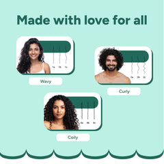 Arata Curl Leave-In Conditioner For Dry, Frizzy, Wavy, Curly Hair | Light Weight | Enhances Natural Curl Texture | Adds Shine & Moisture | Cg Friendly | No Sulphate, Paraben, Silicone | 100Ml,1 Count