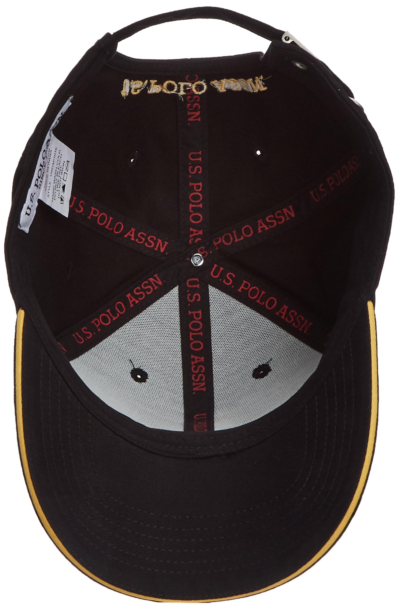 U.S. POLO ASSN. Cotton Men's Baseball Cap (Uscap1016_White
