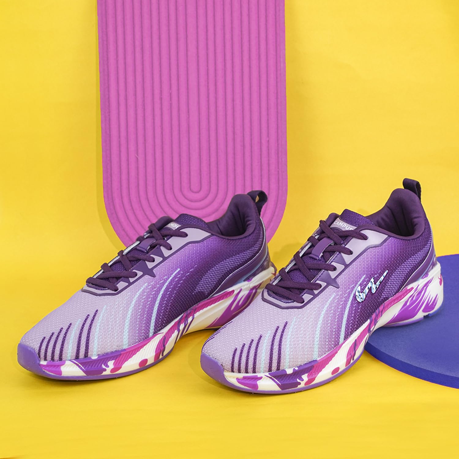 Campus Women's Camp Streak PRPL/Mauve Running Shoes - 8UK 22L-132 - Shoes from Campus - Shop in Sri Lanka at Arcade.lk