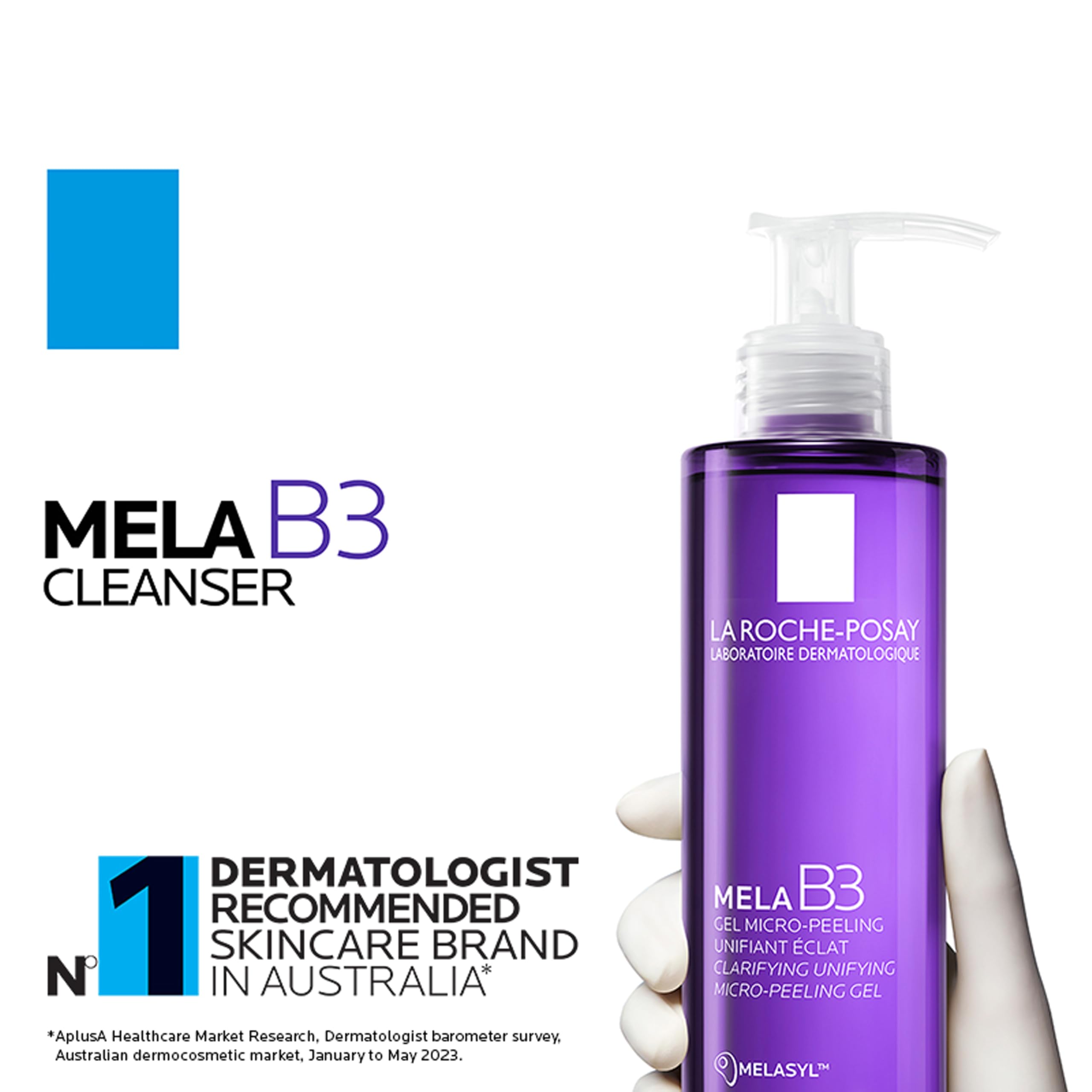 La Roche-Posay Mela B3 Anti-Dark Spots Face Wash with Niacinamide, 200ml