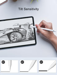 DIGIROOT iPad Pencil, 13 Mins Fast Charge Stylus Pen for iPad with Palm Rejection for 2018-2025 iPad Air 3/4/5/M2/M3, iPad Mini 5/6, iPad 6/7/8/9/10/11, iPad Pro 11",12.9"&M4