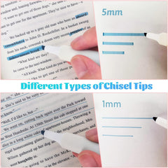 SHUTTLE ART Aesthetic Cute Highlighter Pen, Pastel Marker Set, No Bleed Marker Pens with Chisel Tip and Water-based Ink Quick Dry for Note Taking School/Office Supplies