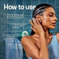 Moxie Beauty Deep Dive Hair Mask | Intense Moisture & Repair for Dry, Damaged & Frizzy Hair | Shea Butter & Cocoa Butter Treatment | Smooth, Soft & Shiny Finish | Sulfate & Paraben Free | 200ml