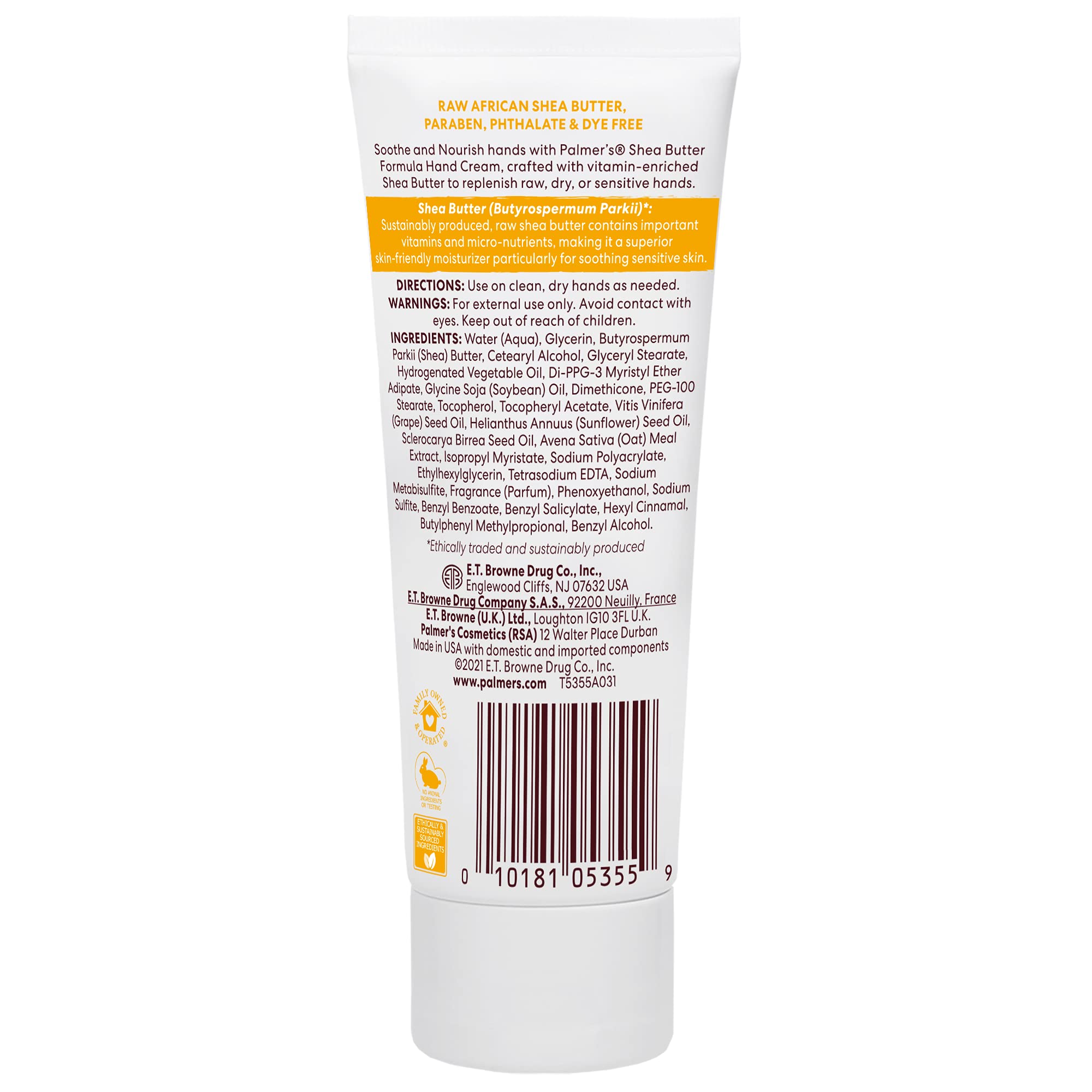 Palmer's Shea Butter Hand Cream - 96gm