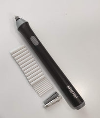 BRUSTRO Electric Automatic Eraser | Ideal for Kids and Adults, Drawing, Sketching, Mandala, Portrait | Slim Battery Operated | 2.3mm, 5mm| 22 Refills, 2 Eraser Holders | (Batteries not Included)