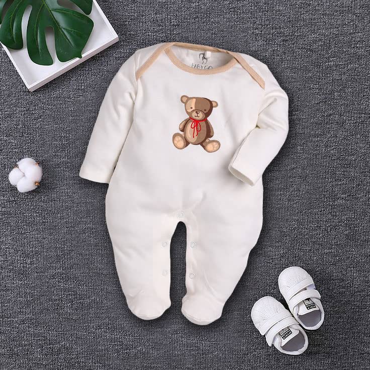 BabyGo Baby Romper 100% Cotton Rompers for New Born Baby|Sleepsuits for Baby Boys & Girls |Onesies| Infant Clothes|MULTI| 0-3M| 3-6M| 6-9M| Pack of 2 - Apparel from BABY GO - Shop in Sri Lanka at Arcade.lk