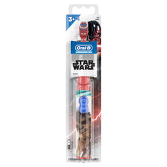 Oral-B Battery Electric Powered Kid'S Toothbrush Featuring Star Wars Soft, 1, Pack of 1