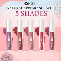 NOY Bare All Beauty 100% Long Lasting Upto 15Hr & Smudgeproof:Must-Have Classic Nude Matte Lipsticks Brown Nude, Mauve Nude (Sets 3) #WC113