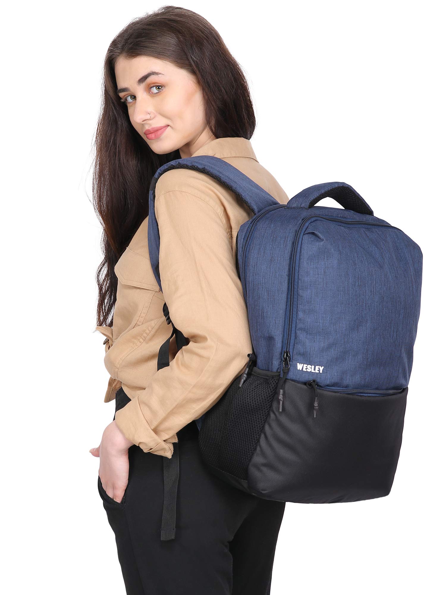 Wesley Milestone 2.0 Casual Waterproof Laptop Backpack/Office Bag/School Bag/College Bag/Travel Backpack (Dimensions:13x18 inches) Compatible with 39.62cm(15.6inch laptop) 30 L - Personal Computer from Wesley - Shop in Sri Lanka at Arcade.lk