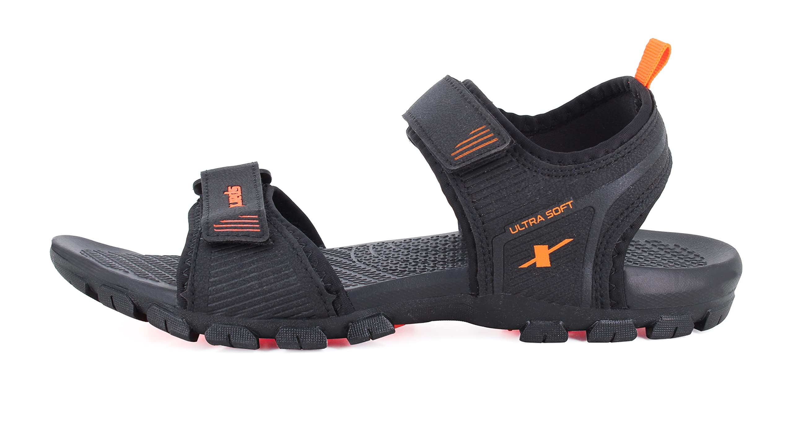 Sparx mens SS 561 | Latest, Daily Use, Stylish Floaters | Orange Sport Sandal - 7 UK (SS 561)
