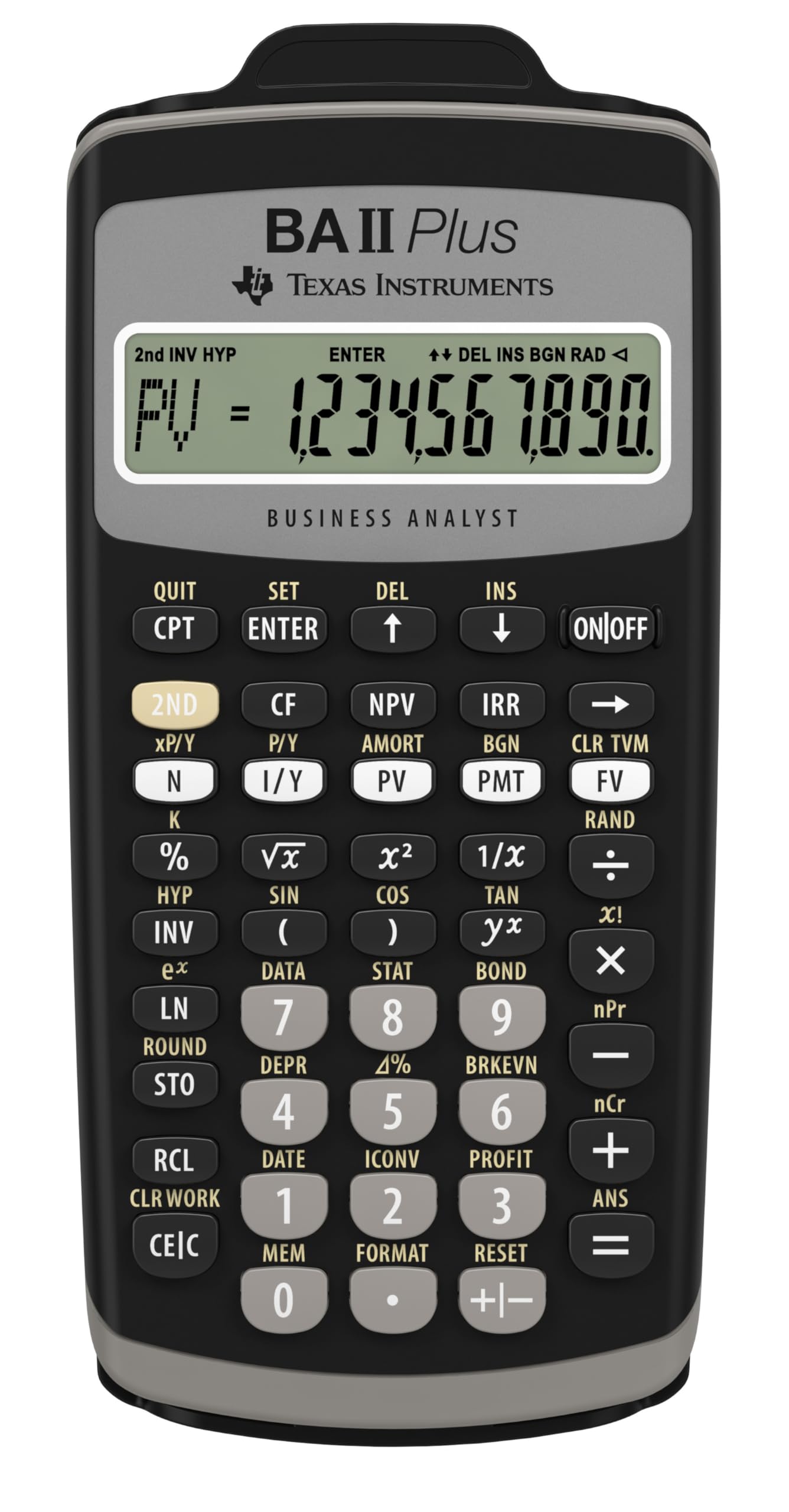 Texas Instruments BA II Plus Financial Calculator