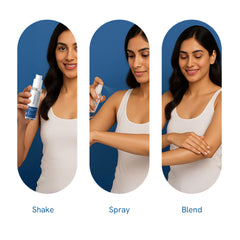 Be Bodywise Sunscreen Spray SPF 50 PA+++ 100ml | With SunCat DE Technology | Protects Skin from UVA/UVB Rays & Slows Down Signs of Aging | 1% Niacinamide, 1% Red Algae & 2.5% Glycerin | Fragrance Free | Glammy.lk