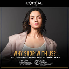 L'Oreal Paris Glycolic Gloss Serum, Powered By Glycolic Acid, For Dull Hair, Gives 72H Shine & Improves Hair Quality, 40Ml