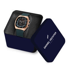 Daniel Hechter Paris Bercy Collection Modern Multi Functional Watch for Men with Square Dial and Silicon Band-DHM1001