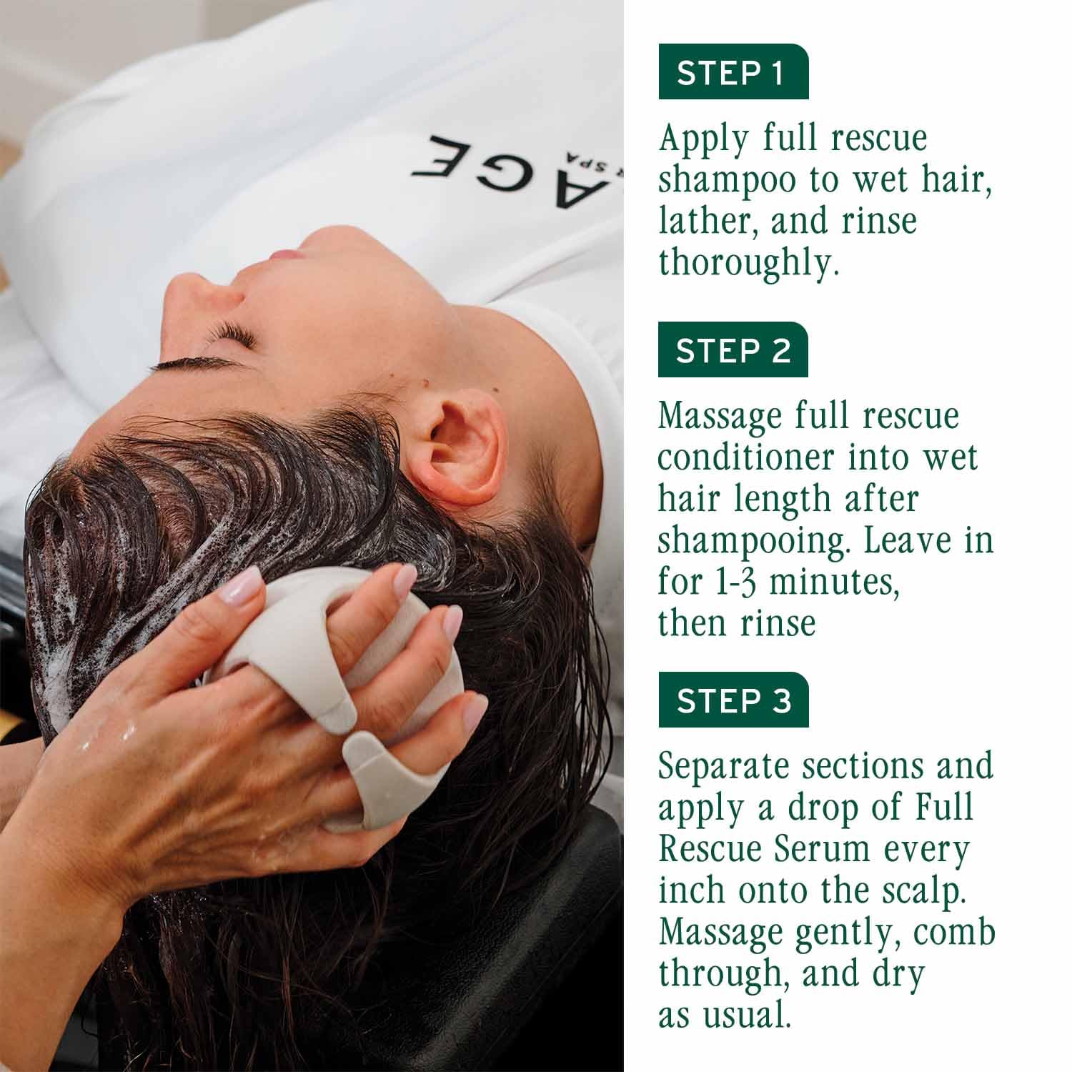 Biolage Professional Full Rescue Anti-Hairfall Shampoo | 74% resistance to Hairfall | With Rosemary Oil & Niacinamide | For Women & Men | Vegan & Cruelty-Free | 200ml