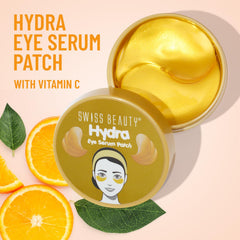 Swiss Beauty Hydra Anti Wrinkle Eye Serum Patch| Treats Dark Circles, Fine Lines And Wrinkles | Enriched With Collagen And Aloe Vera Extract | Shade - 02 Gold, 60 Pcs