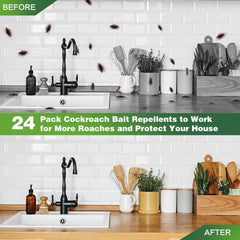 MANSPOT Natural Cockroach Killer for Kitchens, Bathrooms, and Cabinets, Eco-Friendly Home Remedy for Indoor & outdoor Cockroach Control (6)