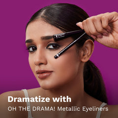 Pilgrim Black Mischief Kajal Smudge & Waterproof Single Stroke Matte Finish Lasts Up To 12Hrs | Kajal for Women | Lonng Lasting Eye Makeup |