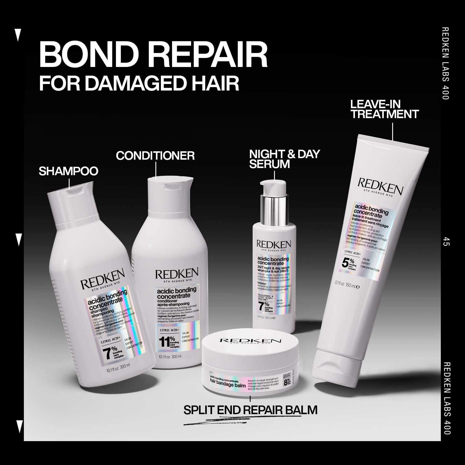 Redken Acidic Bonding Concentrate Bond Repair Leave-in Treatment, 150 ml