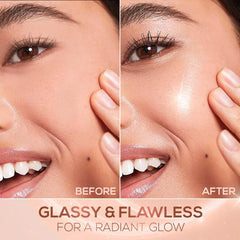 RENEE Glass Glow Pre Makeup Oil Primer 10ml| Non Sticky, Smoooth Finish| Hydrates, Repairs & Nourishes Skin| Adds Natural Glow to the Skin