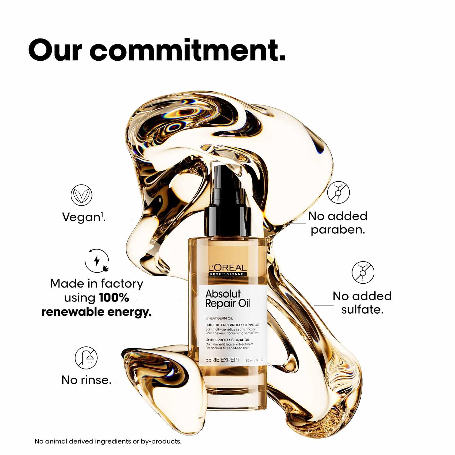 L'Oréal Professionnel Absolut Repair 10-in-1 Leave-in Serum - 90ml