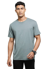 Jockey Men's Super Combed Cotton Rich Solid Round Neck Half Sleeve T-Shirt (Style_2714_Balsam Green) - Apparel from Jockey - Shop in Sri Lanka at Arcade.lk