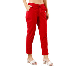 TRASA Ultra Soft Cotton Regular and Plus 8 Colour Cotton Pants for Womens and Girls - Available Sizes : M,L,XL,2XL,3XL,4XL,5XL