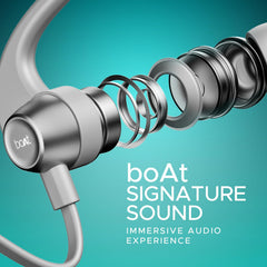 boAt Rockerz 255 Pro+, 60H Battery, Fast Charge, IPX7, Dual Pair,Low Latency,Magnetic Buds, App Support, in Ear Bluetooth Neckband, Wireless with Mic Earphones (Cosmic Grey)