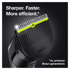 Braun All-in-One Trimmer for Men, From Gillette,10-in-1, For Face, Hair, Body, Ear, Nose, Private parts, German Engineering,100-Min Runtime, Waterproof, 5-quick charge, MGK5445