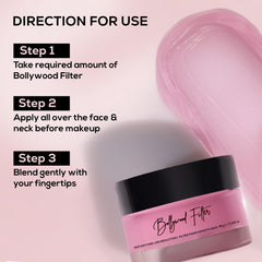 RENEE Bollywood Filter Face Primer 45 gm| for a Flawless & Smooth Skin| Blurs Fine Lines, Wrinkles & Pores Instantly| Hydrating, Lightweight & Non-sticky| Cruelty-free