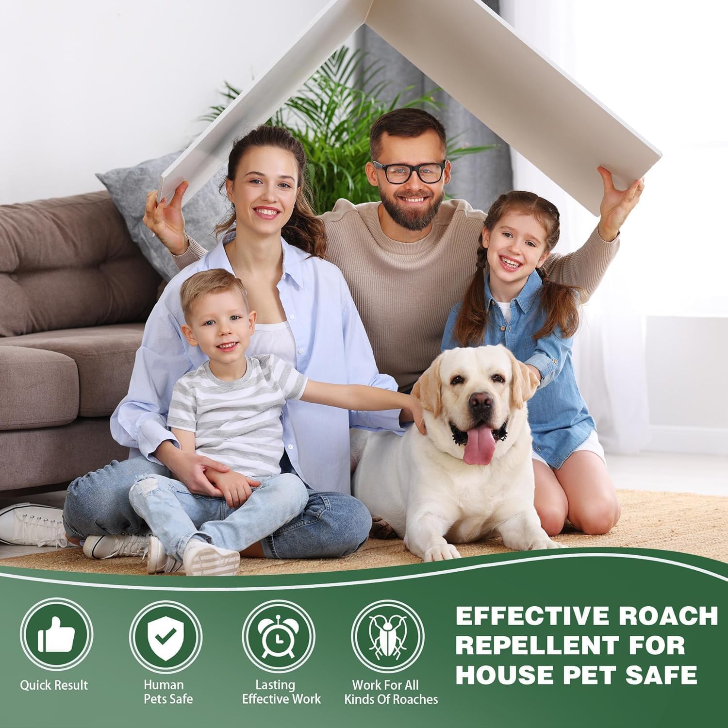 MANSPOT Natural Cockroach Killer for Kitchens, Bathrooms, and Cabinets, Eco-Friendly Home Remedy for Indoor & outdoor Cockroach Control (6)
