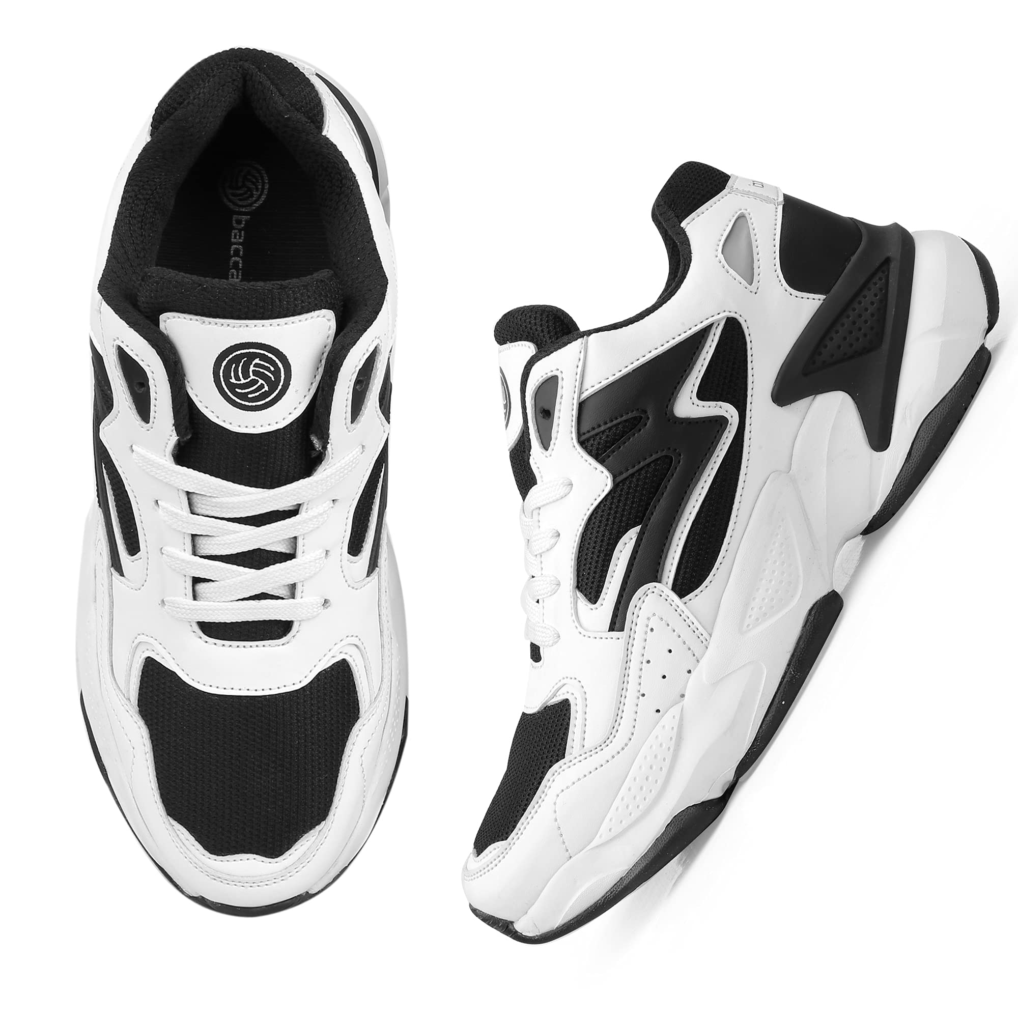 Bacca Bucci Men Lace Up Running Shoes
