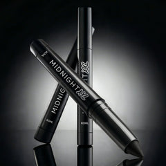 RENEE Midnight XXL Kajal | Black Kohl Pencil with Built-in Sharpener | Waterproof, Smudge-proof, 24Hr Long-Lasting | Ultra-Rich Pigment, Smooth Glide | 1.5g