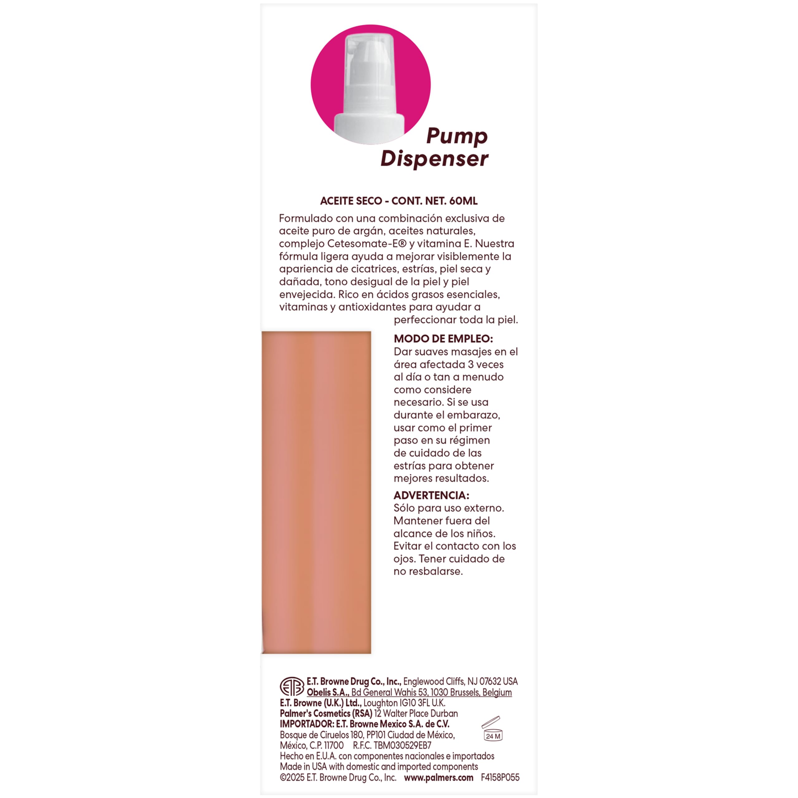 Palmer's Rosehip Skin Therapy Oil, 60ml Bottle