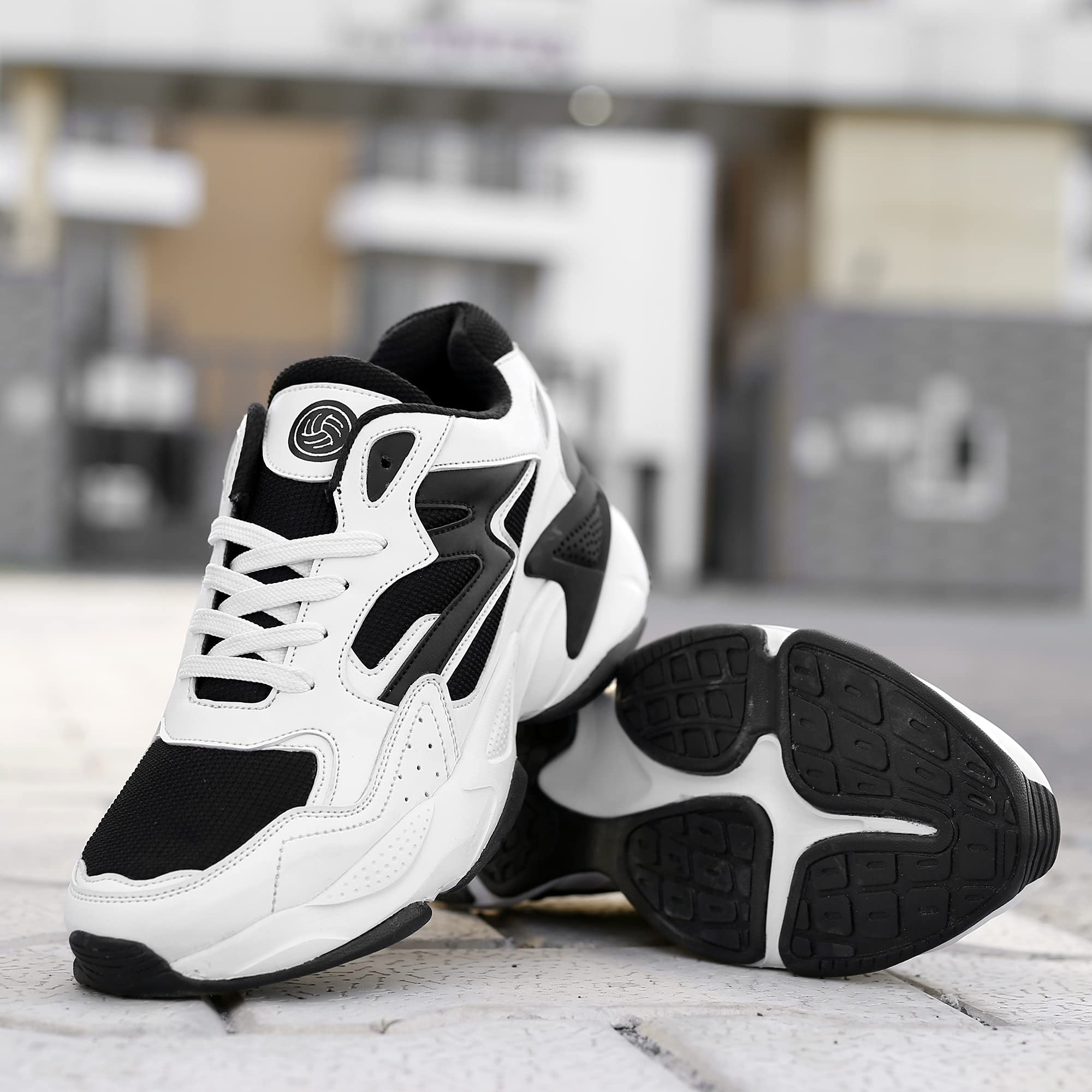Bacca Bucci Men Lace Up Running Shoes