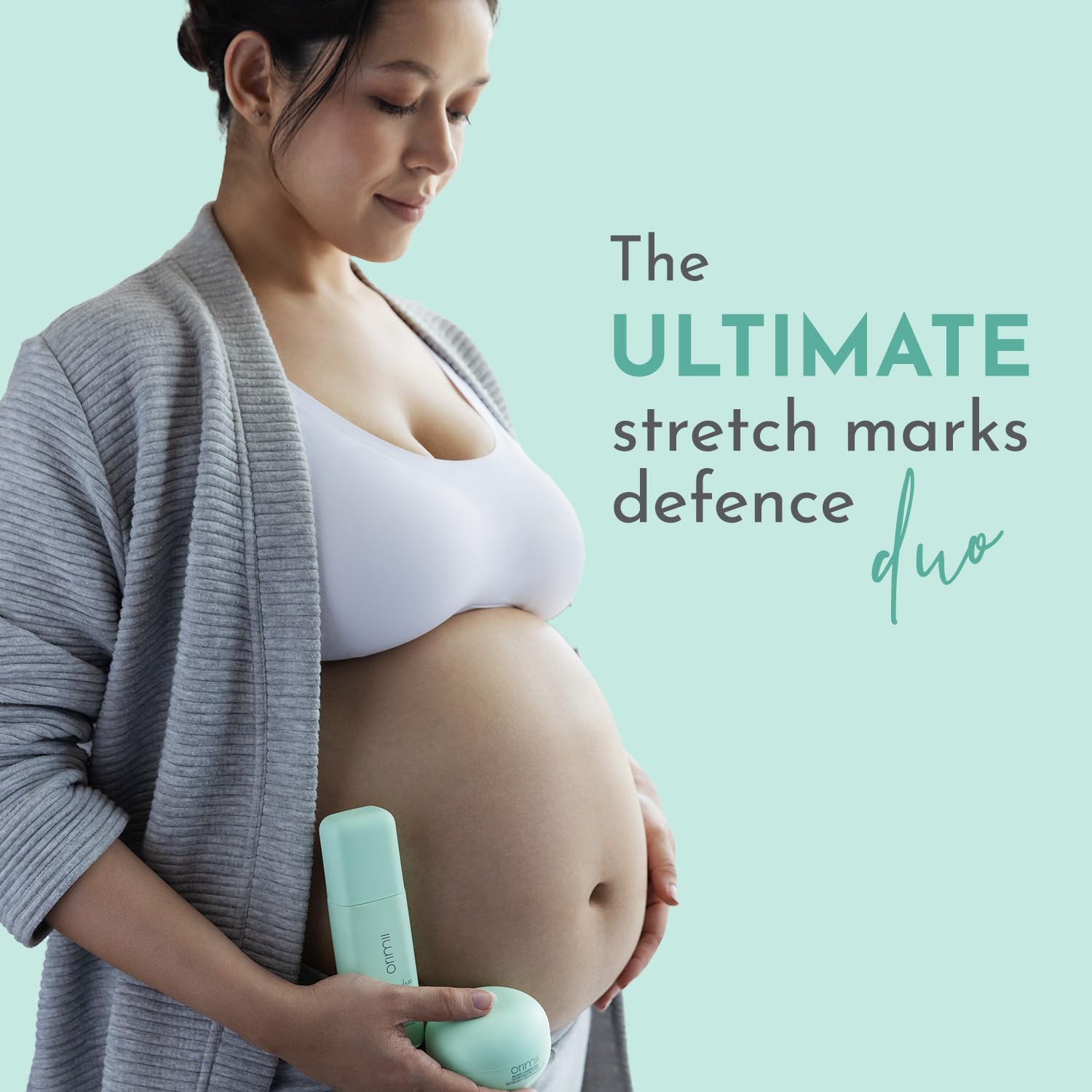 Orimii Happy Belly Stretch Marks Removal & Defence Regime For New & Expecting Mothers | Bump Body Butter & Belly Oil Combo For Hydration & Moisturization | Essential Combo For New Moms