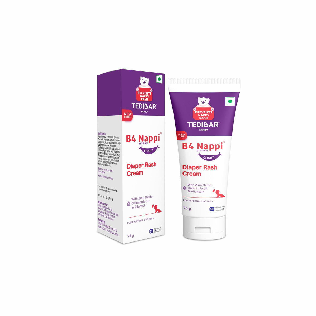 B4 Nappi Cream 75gm - Diaper Rash Prevention Cream.