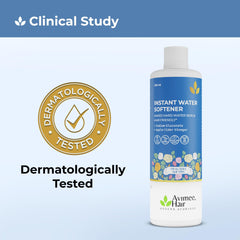 Avimee Herbal Instant Water Softener | Makes Your Water Hair & Skin Friendly | Reduces Hair Fall & Skin Itching | Disables Hardness & Maintains pH Level | Non Toxic and 100% Safe (400ml (Pack of 1))