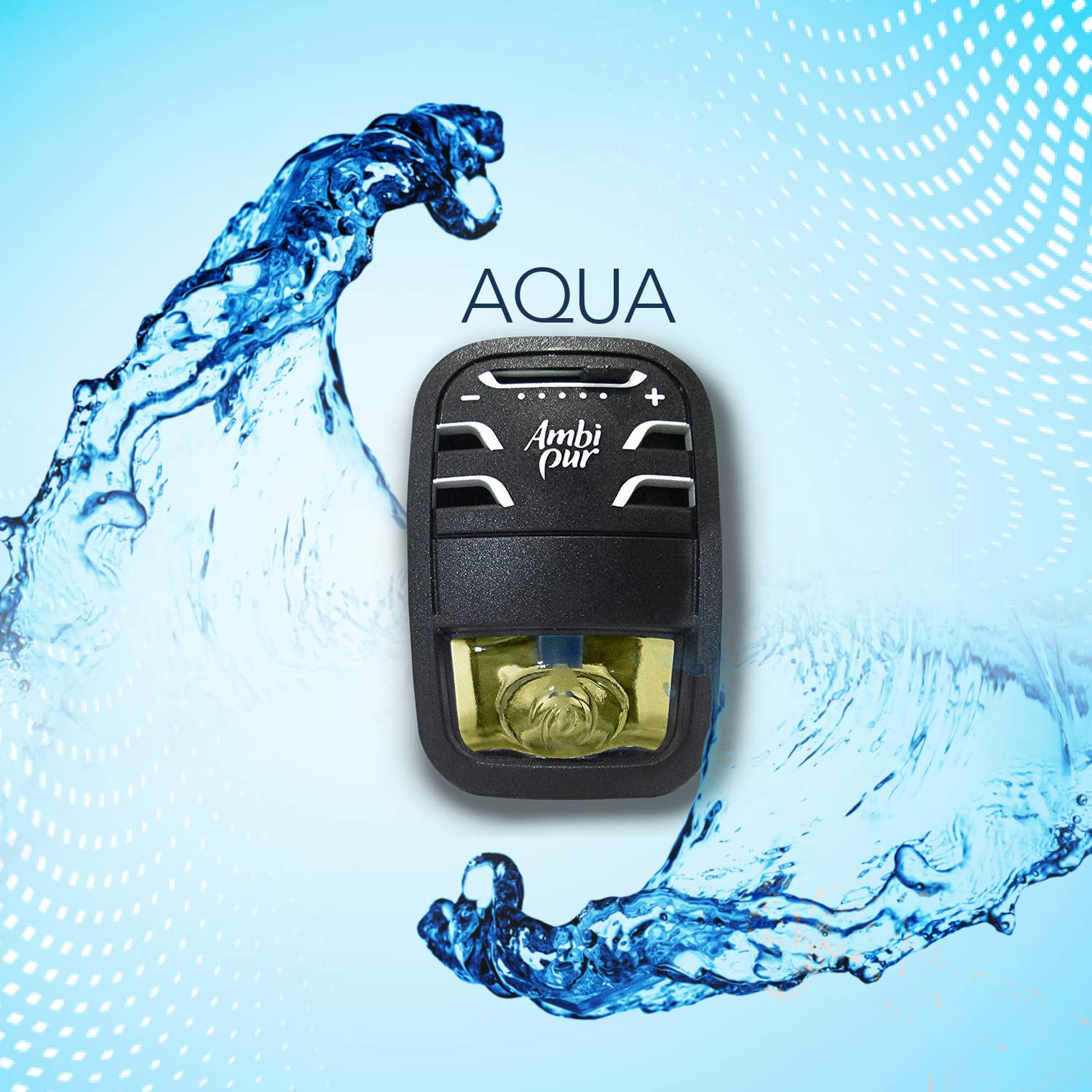 Ambi Pur Car Air Freshener Refill, Aqua, 7.5 ml