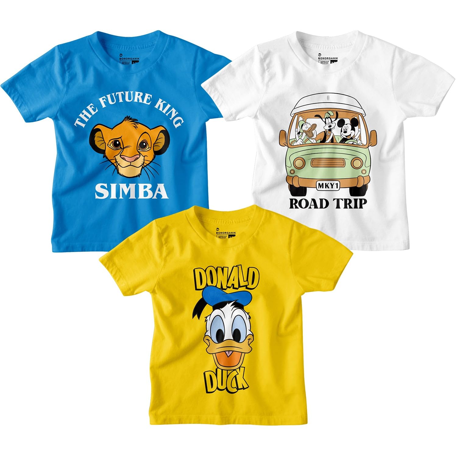 Bon Organik Boy's Regular Fit T-Shirt
