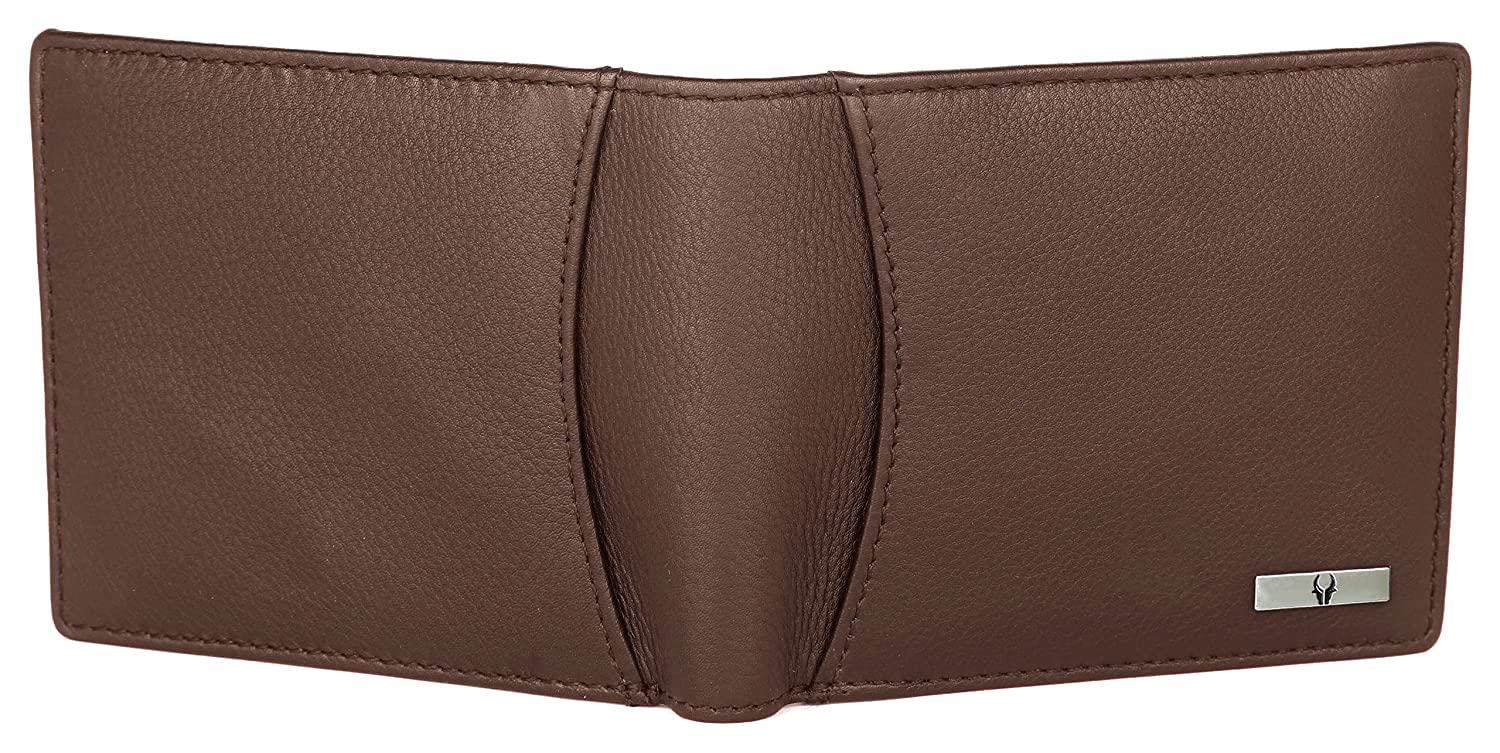WildHorn Rfid Protected Leather Wallet For Men, Walnut