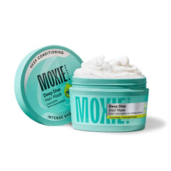 Moxie Beauty Deep Dive Hair Mask | Intense Moisture & Repair for Dry, Damaged & Frizzy Hair | Shea Butter & Cocoa Butter Treatment | Smooth, Soft & Shiny Finish | Sulfate & Paraben Free | 200ml