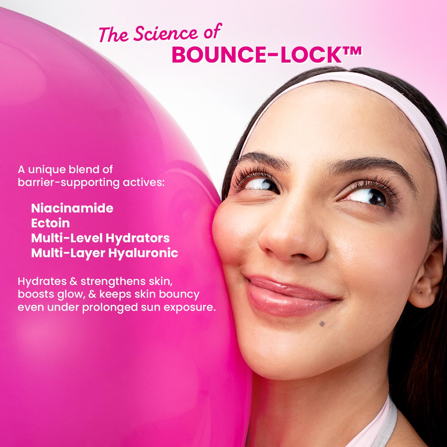 Dot & Key Dragon Fruit Bounce Sunscreen In-Vivo Tested SPF 50+ PA++++, With New-Age UV Filters, Lightweight, Cushion-Gel Texture, Fast-Absorbing, Niacinamide Infused, Broad Spectrum Protection || 50g