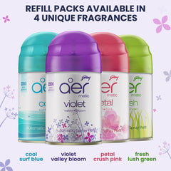 Godrej aer Matic Refill | Violet Valley Bloom | 2200 Sprays Guaranteed | Lasts up to 60 days (225ml) - Drugstore from Godrej aer - Shop in Sri Lanka at Arcade.lk